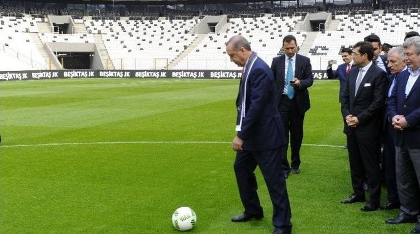 Vodafone Arena&rsquo;da İlk Santra Cumhurbaşkanı Erdoğan&rsquo;dan