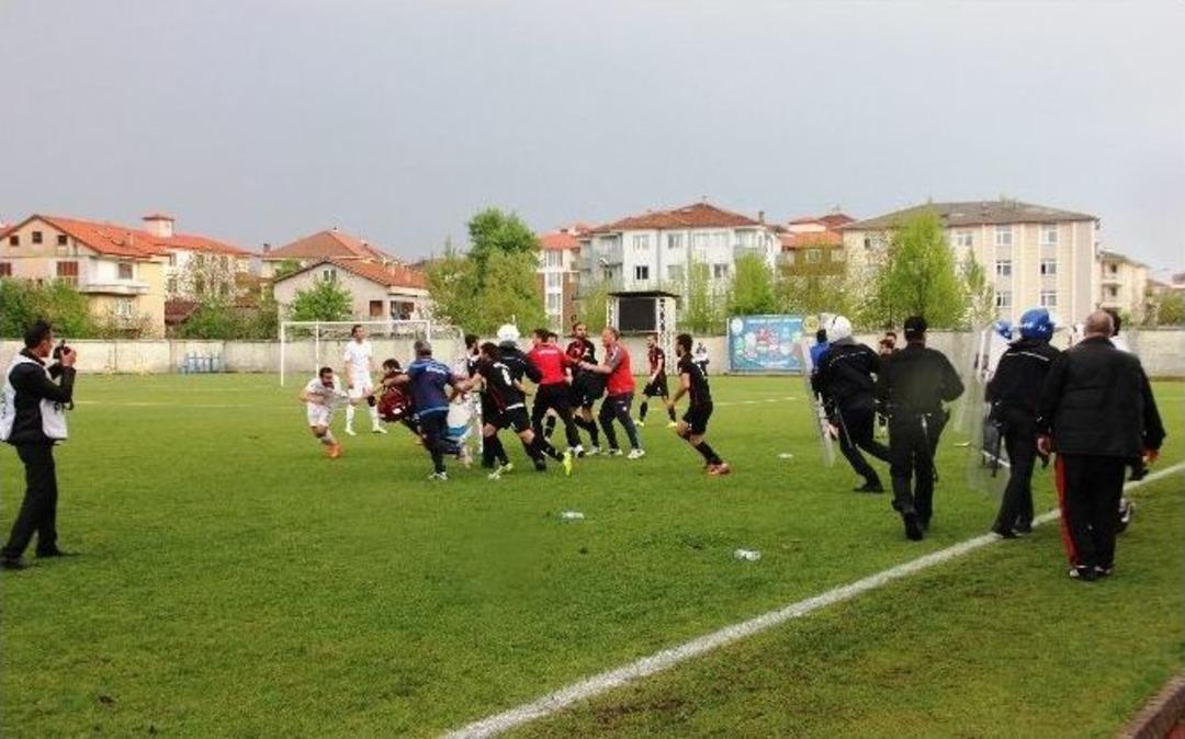 Ma&ccedil; Bitti Saha Karıştı