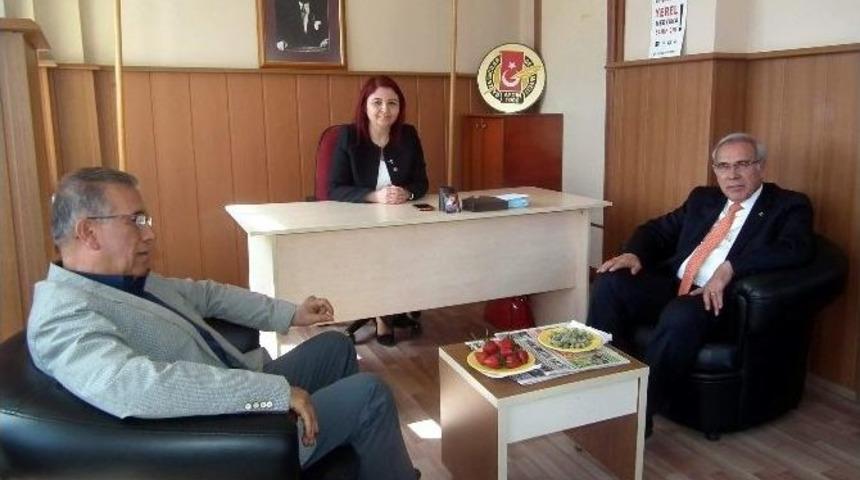 Ayso Başkanı Şahin, Agc Başkanı Şener&rsquo;i Ziyaret Etti