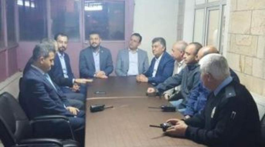 Ak Parti Milletvekilleri Karakol Merkezini Ziyaret Etti