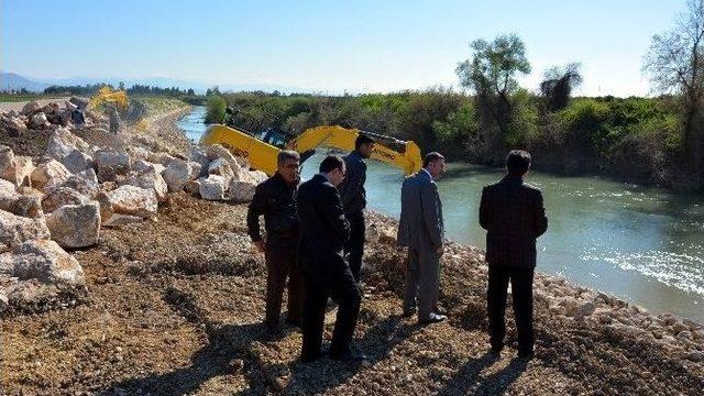 Aksu Çayı Islahının Yüzde 70’i Tamamlandı