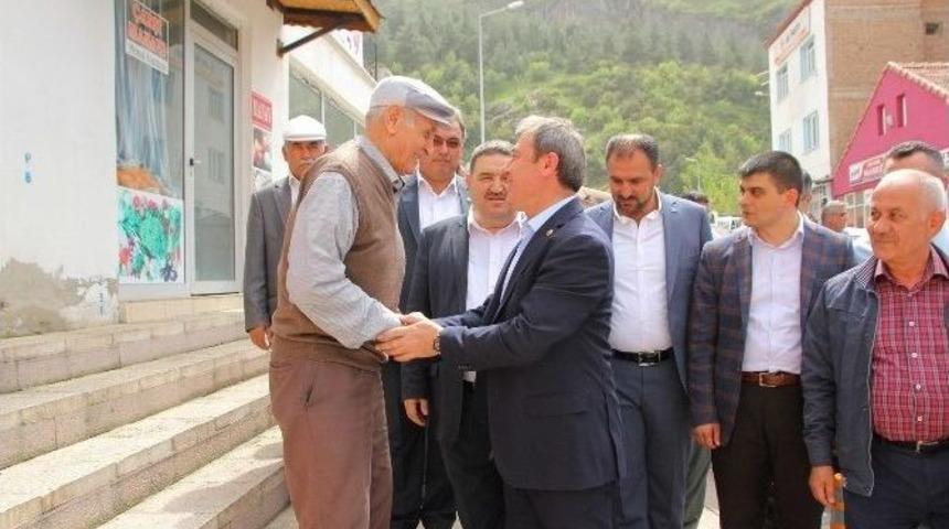 Ak Parti Denizli Milletvekili Tin Honaz İl&ccedil;esini Ziyaret Etti