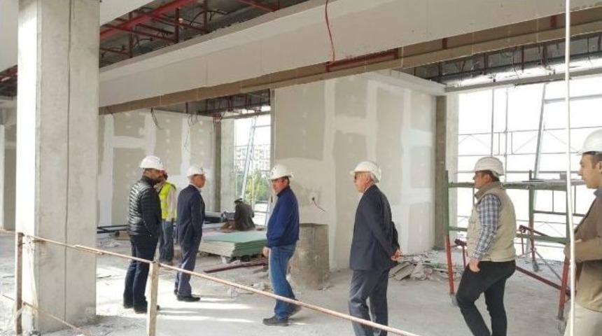 Kto Y&ouml;netiminden Yeni Hizmet Binası İnşaatında İnceleme