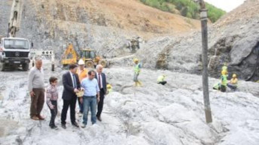 Kirazlı K&ouml;pr&uuml; Barajına İlk Har&ccedil; Atıldı