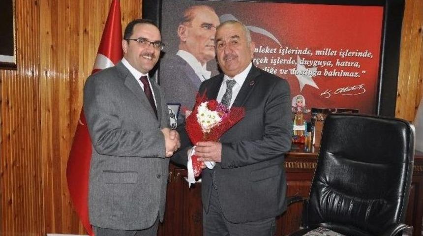 Pınarbaşı&rsquo;nda Kutlu Doğum Haftası M&uuml;nasebetiyle Protokol Ziyaretleri Yapıldı