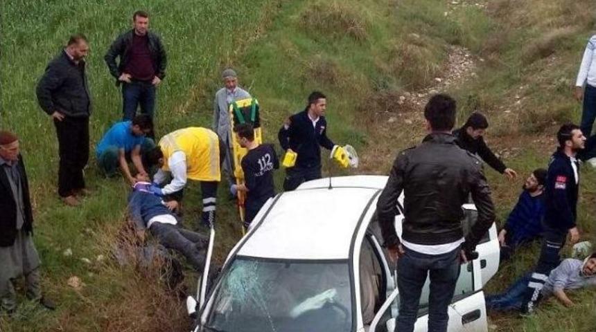 Adıyaman&rsquo;da Trafik Kazası: 4 Yaralı