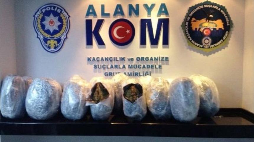 Alanya&rsquo;da 51 Kilo Esrar Ele Ge&ccedil;irildi