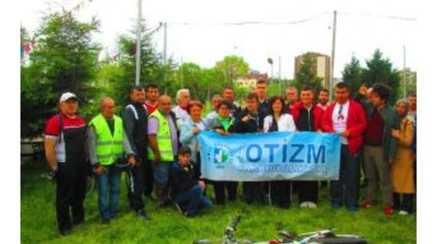 Bisiklet Severler Otizm İ&ccedil;in Biraraya Geldiler