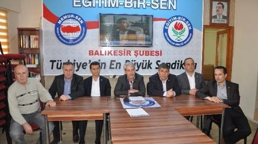 Eğitim Bir Sen&rsquo;den Tepki