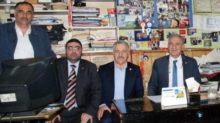 Ak Parti Milletvekillerinden Kkdgc Başkanı Daşdelen&rsquo;e Tebrik Ziyareti