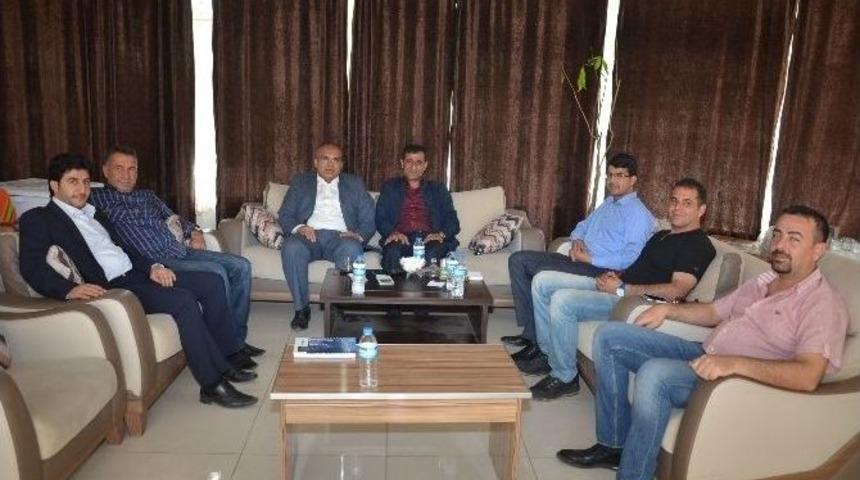 Basın Mensuplarından İl&ccedil;e Emniyeti M&uuml;d&uuml;r&uuml;&rsquo;ne Ziyaret