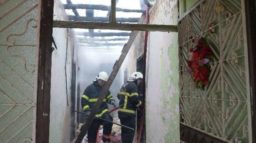 Fatsa&rsquo;da Ev Yangını