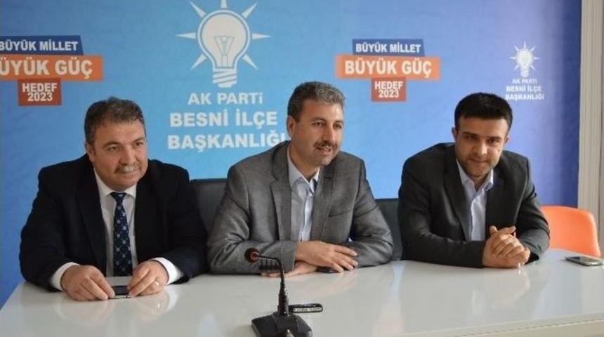 Başkan Dimez, Besni İl&ccedil;esini Ziyareti