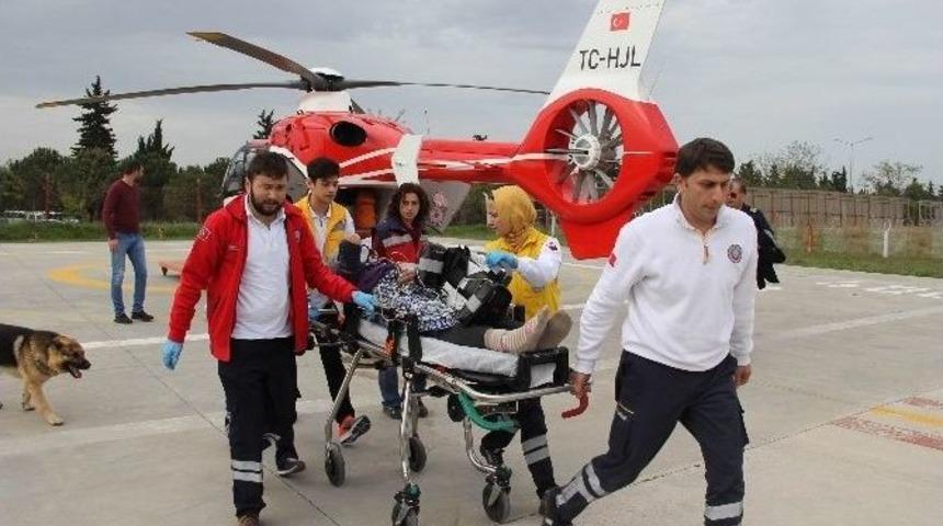 Ormanda Kalbi Sıkışan Hastayı Kurtardı