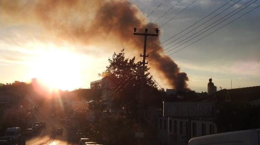 Urla Cezaevi&rsquo;nde Korkutan Yangın