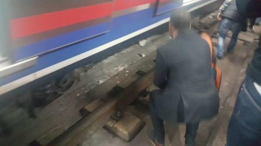 Marmaray&rsquo;da Arıza