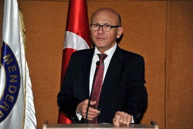 Mehmet Ali Talat, Adü’de ‘kıbrıs Sorununu’ Anlattı