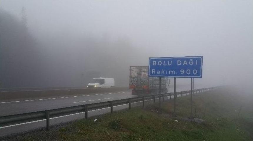 Bolu Dağı Sise Teslim Oldu