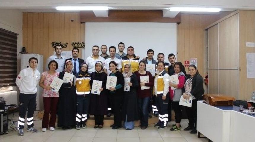 Acil Sağlık &Ccedil;alışanlarına Trk Kursu Verildi