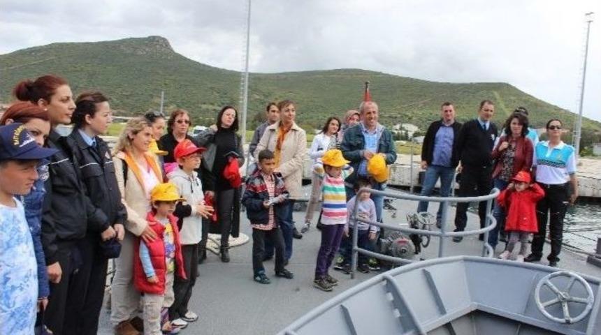 Emniyet Mensupları Savaş Gemilerini Gezdi