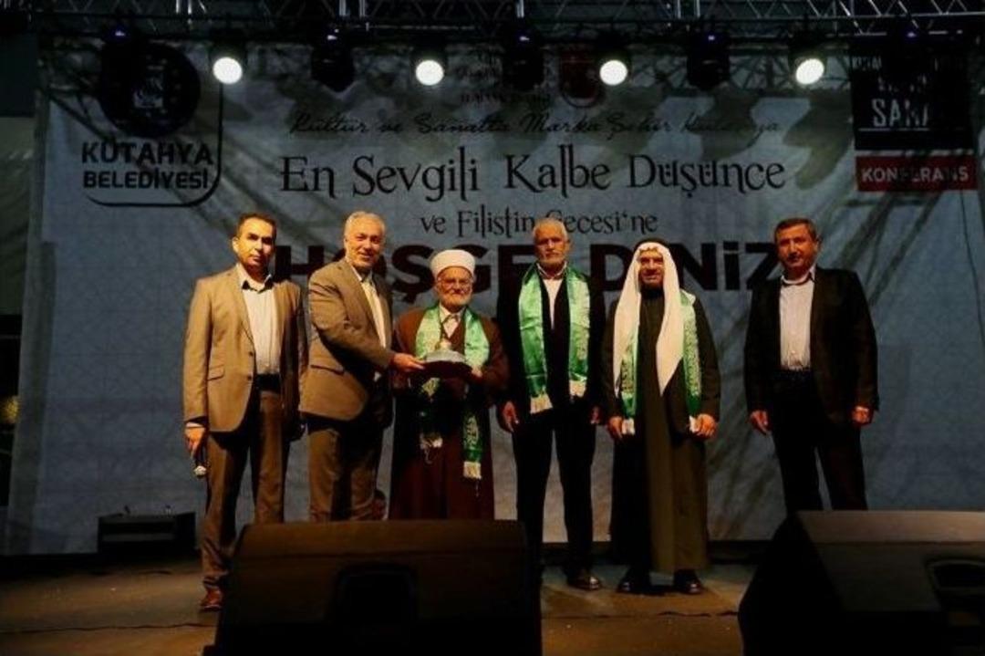 K&uuml;tahya&rsquo;da &rsquo;en Sevgili Kalbe D&uuml;ş&uuml;nce Ve Filistin Gecesi&rsquo;