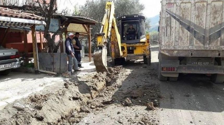 Bayırk&ouml;y&rsquo;de Altyapı &Ccedil;alışmaları Devam Ediyor