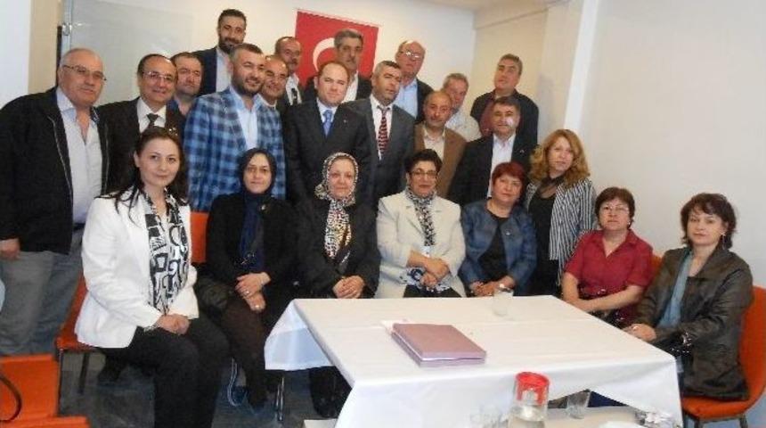 Mhp Eskişehir İl Teşkilatından Eskişehir&rsquo;deki &rsquo;emirdağlılar Vakfı&rsquo;na Ziyaret