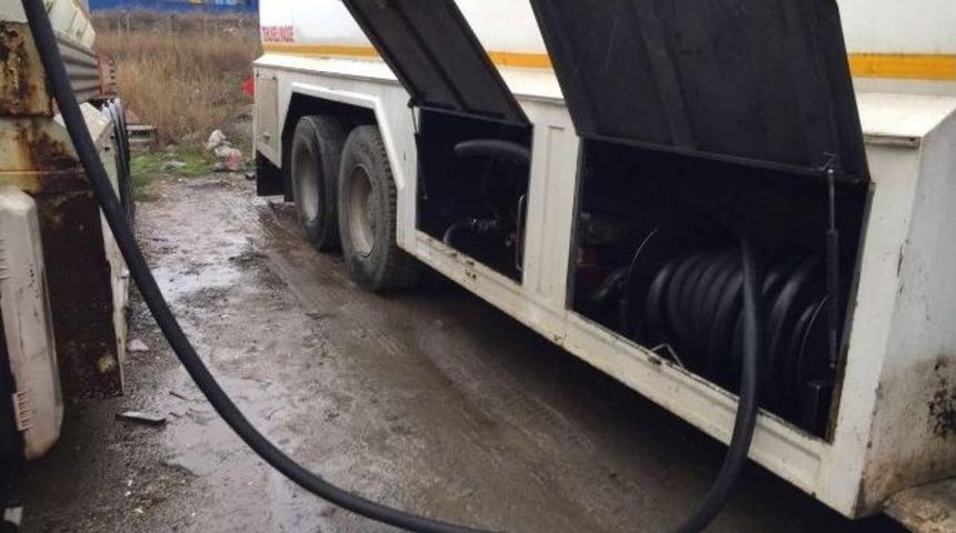 Ankara&rsquo;da Ka&ccedil;ak Akaryakıt Operasyonu