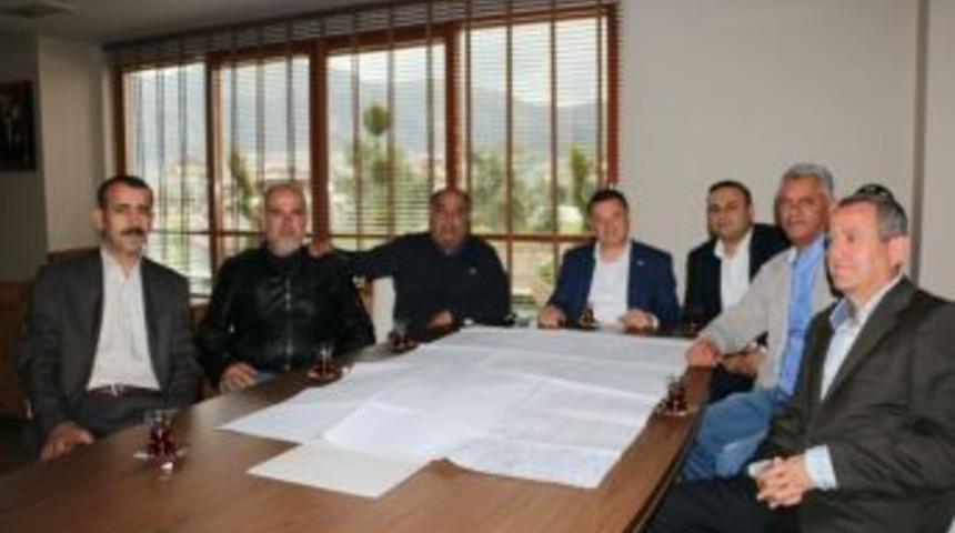 Reyhanlı K&uuml;&ccedil;&uuml;k Sanayi Yapı Kooperatifi&rsquo;nden Başkan Savaş&rsquo;a Ziyaret