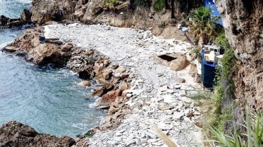 Bambus Plajı&rsquo;nda Yıkım İşlemleri Tamamlandı