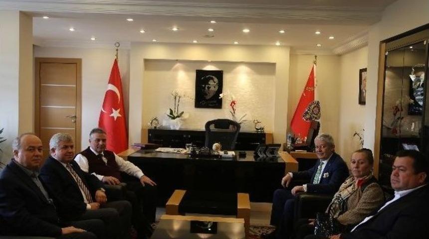 Etso Heyeti, İl Emniyet M&uuml;d&uuml;r&uuml; Erdoğan&rsquo;ı Ziyaret Etti