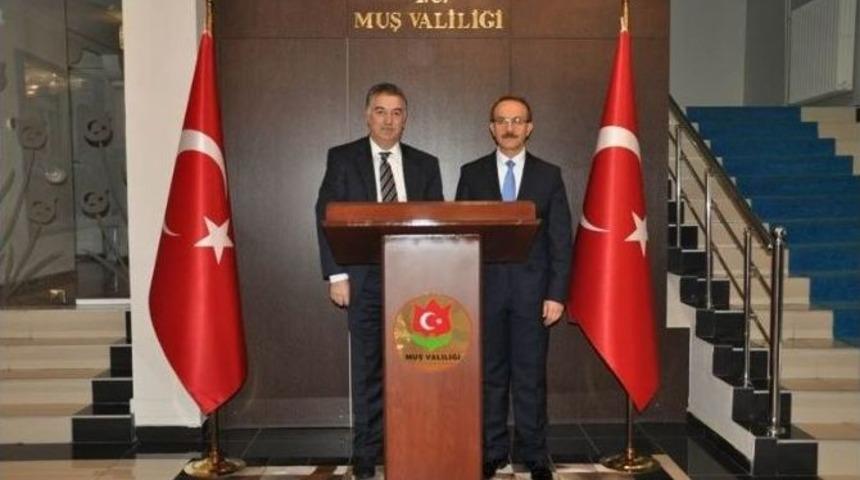 Vali Al&rsquo;dan Vali Yavuz&rsquo;a Ziyaret