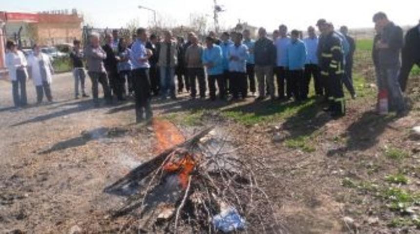 Rehabilitasyon Merkezinde Yangın Tatbikatı
