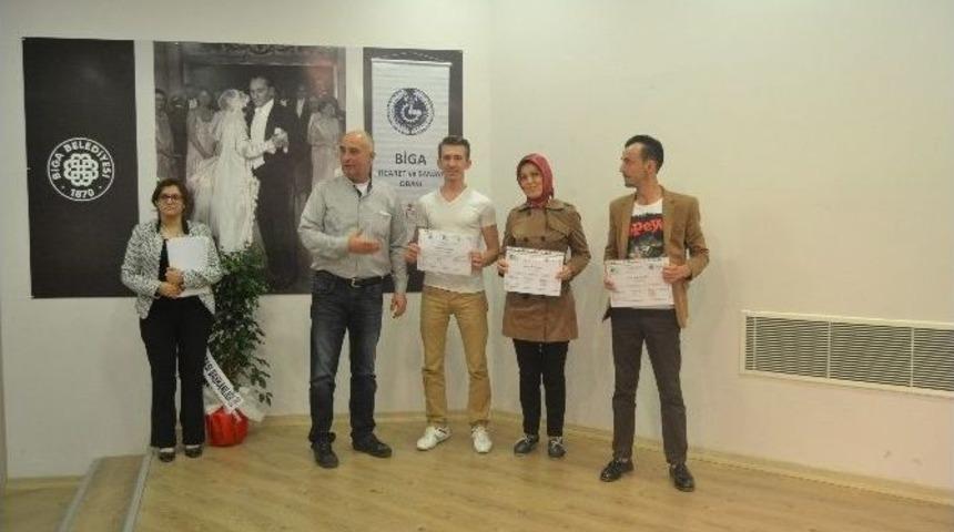 Bigalı Girişimci Adaylarına Sertifikaları T&ouml;renle Verildi