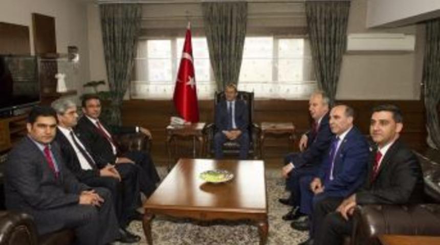 Chp Heyeti Vali Taşyapan&rsquo;ı Ziyaret Etti