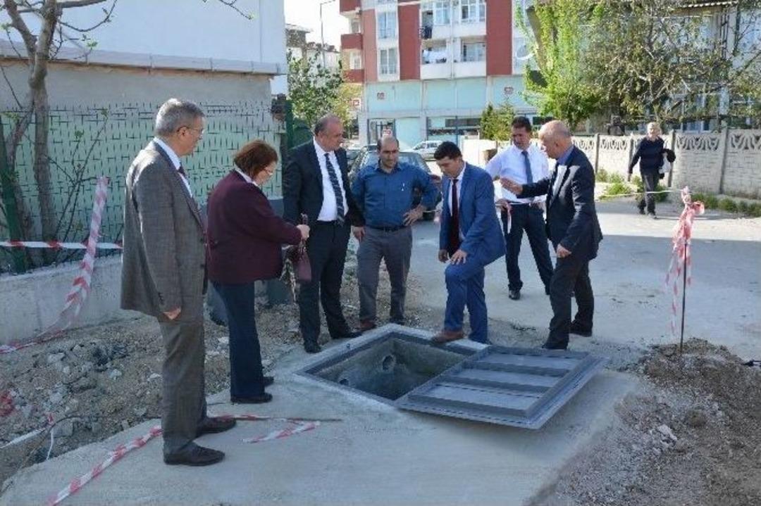 Genel M&uuml;d&uuml;r Başa Teski&rsquo;nin Kapaklı Tesislerinde İncelemelerde Bulundu