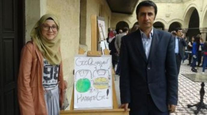 Kız Anadolu İmam Hatip Lisesi Obezite Ve Diyabete Karşı Afiş Yarışmasında Birinci Oldu