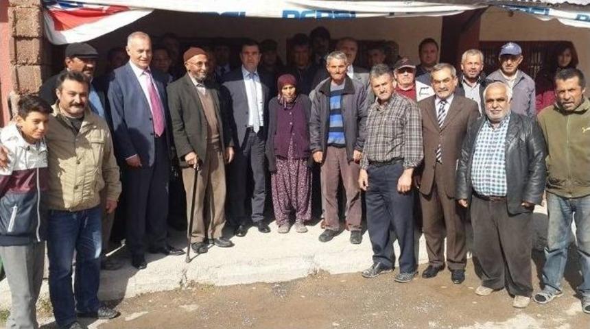 Kaymakam Eldivan Köy Gezilerine Başladı