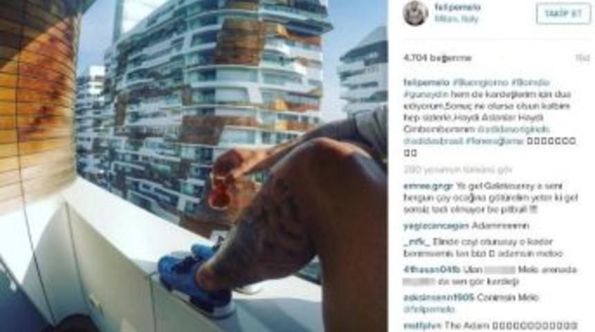 Melo&rsquo;dan Galatasaray&rsquo;a Destek Mesajı