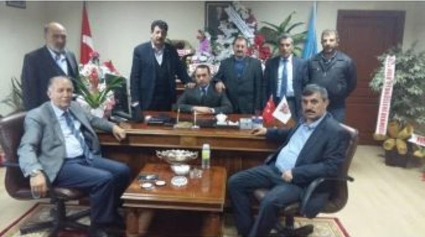 Rasim Fırat&rsquo;tan Y&uuml;cel Karakaya&rsquo;ya Hayırlı Olsun Ziyareti