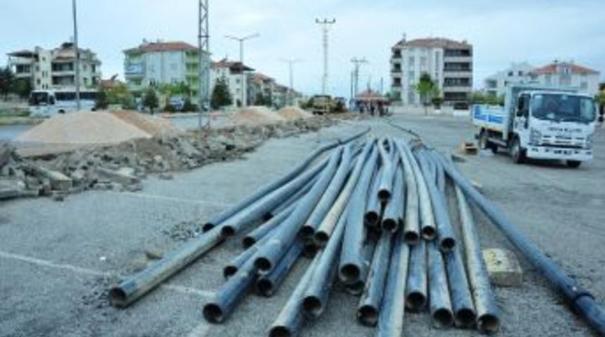 Karaman&rsquo;da Alt Yapı &Ccedil;alışmaları