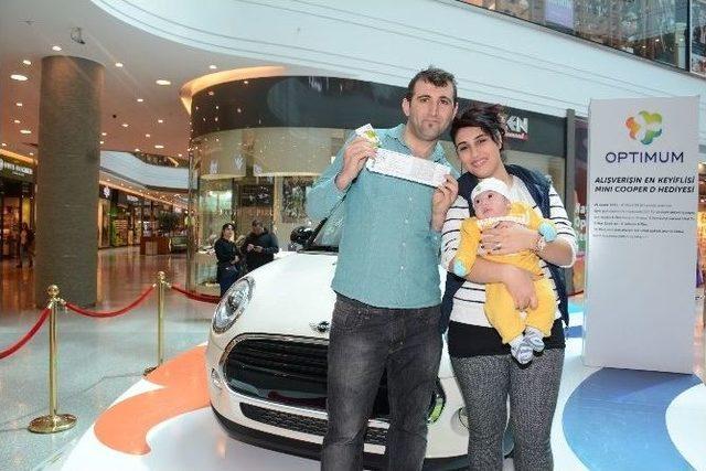 Adana Optimum Avm’den Çekilişle Mini Cooper Kazanan Talihli Belli Oldu