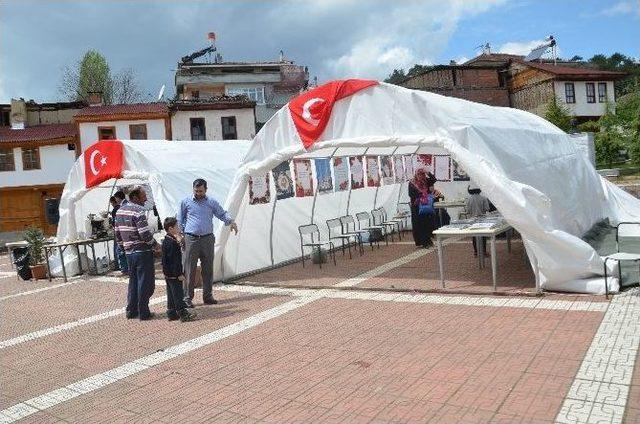 Hanönü’de Muhabbet Çadırı Kuruldu