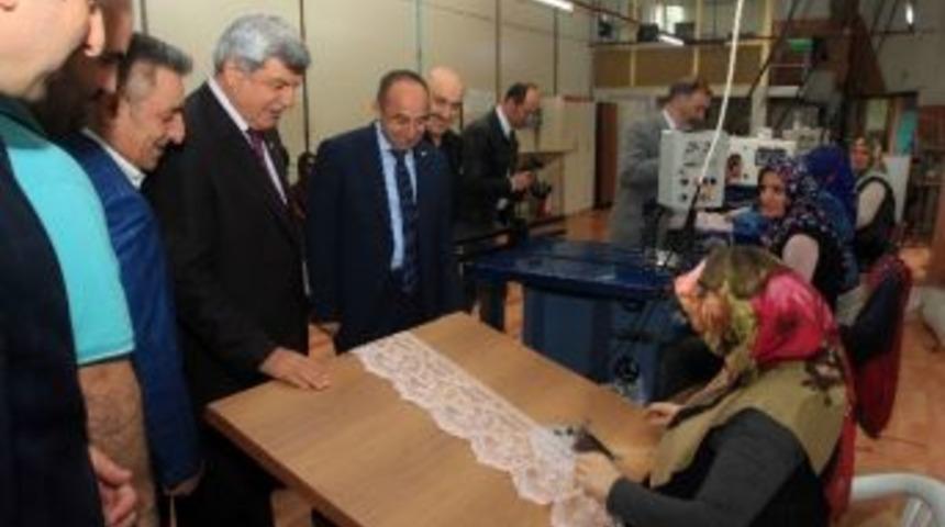 Başkanlar Kartepe&rsquo;de Tekstilcilere Konuk Oldu