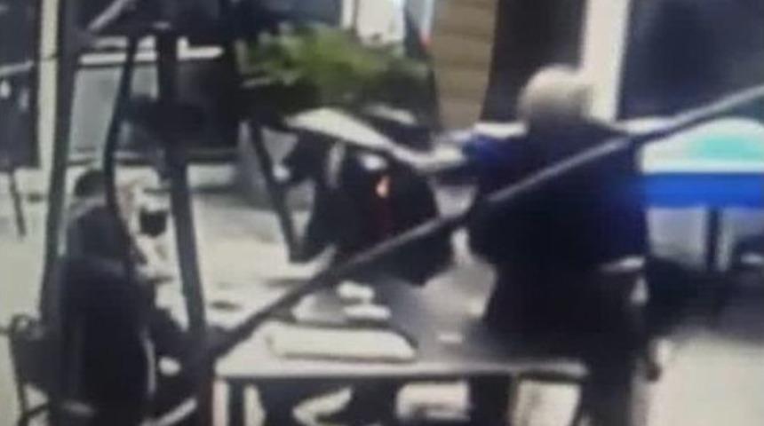 Kooperatif Başkanına Biber Gazlı Ve Demir &Ccedil;ubuklu Saldırı Kamerada