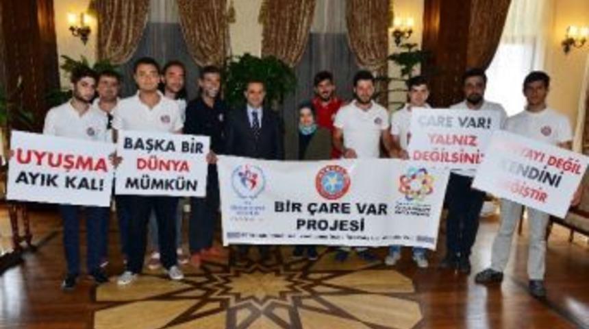 Vali Türker Aybuder Yöneticilerini Kabul Etti