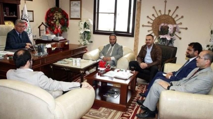 M&uuml;ft&uuml; Osman Şekerci Nto Başkanı Mehmet &Ouml;zyurt&rsquo;u Ziyaret