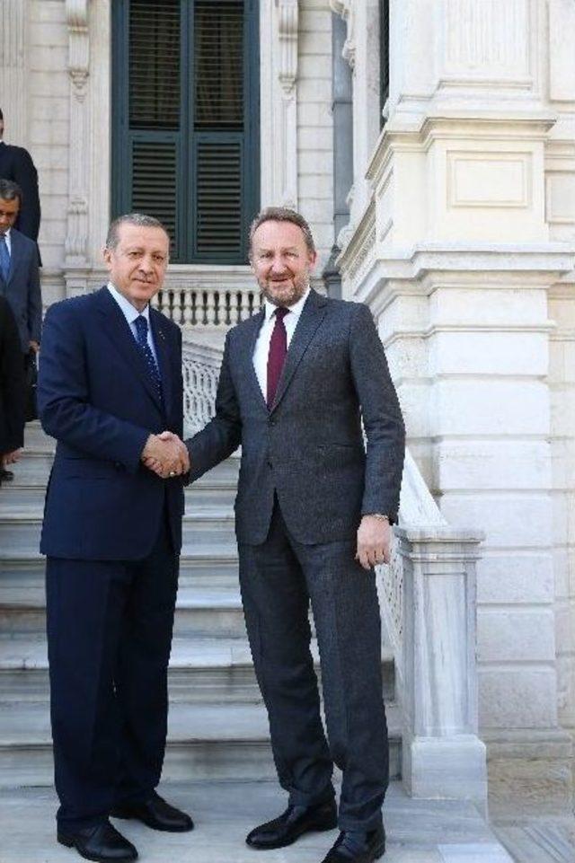 Cumhurbaşkanı Erdoğan, Bosna-hersek Devlet Başkanlığı Konseyi Başkanını Kabul Etti