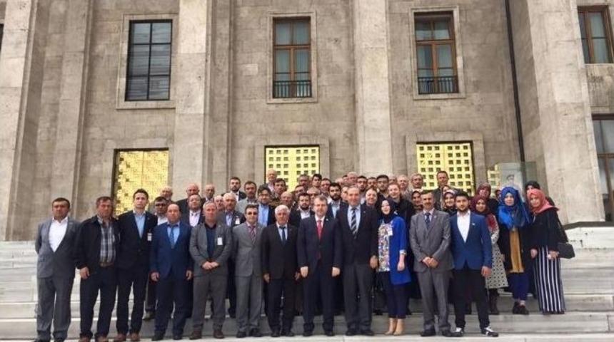 Ak Parti G&ouml;lpazarı Ve Yenipazar İl&ccedil;e Teşkilatından Ankara &Ccedil;ıkartması