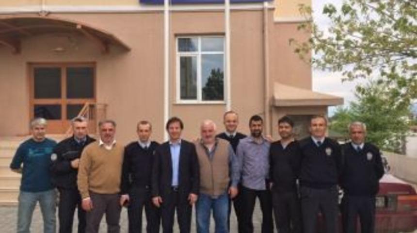Başkan Atik&rsquo;ten Polislere Ziyaret
